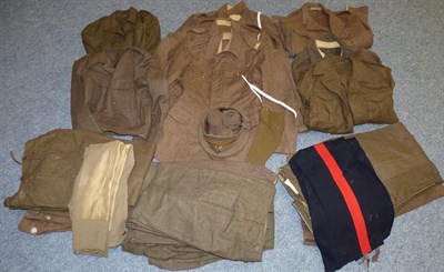 Lot 98 - A Quantity of Mainly Post Second World War Uniforms, including four No.2 dress service tunics, five