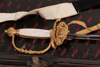 Lot 103 - An Early 20th Century Bolivian Consular Dress Uniform to Norman Oughtred, comprising a black...