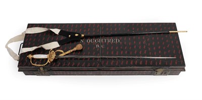 Lot 103 - An Early 20th Century Bolivian Consular Dress Uniform to Norman Oughtred, comprising a black...