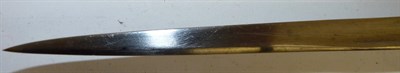 Lot 117 - A Copy of a Pritchard-Greener Trench Bayonet, with 21cm triangular section steel blade, brass...