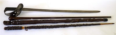 Lot 127 - A Victorian 1890 Pattern Cavalry Trooper's Sword, with 75.5cm cut-down fullered steel blade stamped