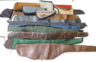 Lot 137 - A Quantity of Various Gun Slips, including four zip closing pistol cases