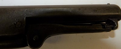 Lot 140 - A 19th Century Belgian Copy of a Colt 1849 Percussion Pocket Revolver, five shot, .36 calibre,...
