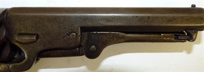 Lot 140 - A 19th Century Belgian Copy of a Colt 1849 Percussion Pocket Revolver, five shot, .36 calibre,...