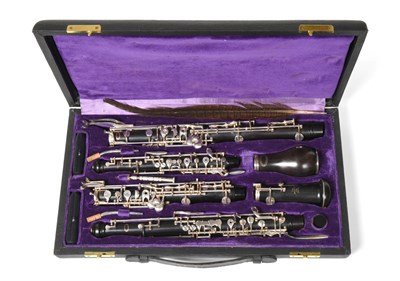 Lot 2032 - Oboe And Cor Anglais, Oboe: bell stamped T W Howarth & Co. London, main joints stamped 'Howarth...