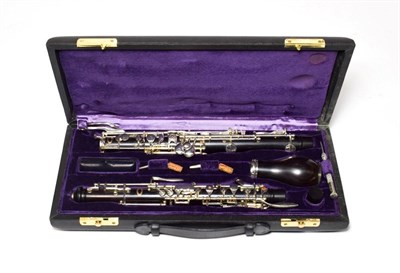 Lot 2035 - Oboe D'Amour by Howarth (London) all three joints stamped with maker's logo and matching serial...