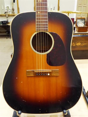 Lot 2041 - Acoustic Guitar with label 'Model LN-26 A B Hermann Carlson Levin Goteburg Made in Sweden',...
