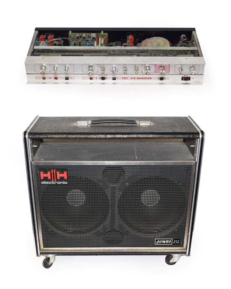 Lot 2044 - Guitar Amplifier By HH Electronic Combo 212 V-S Musician (Reverb) 2 inputs, 6 EQ adjustments,...