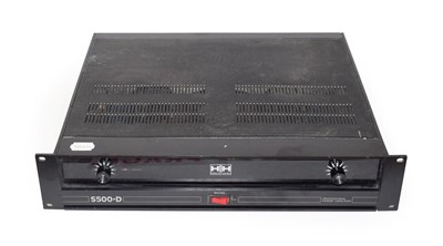 Lot 2046 - HH Electronic Power Amplifier S500-D 2 inputs, mono/stereo switch, rated power 1kVA