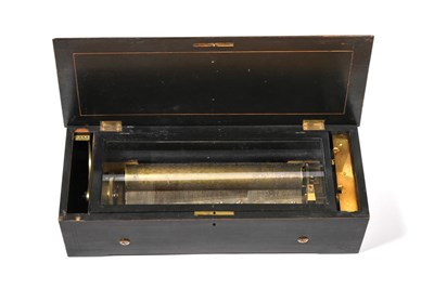 Lot 2075 - A Forte-Piano Musical Box Playing Six Airs, By Bremond (Acc.-Greiner), Serial No. 37103, circa...