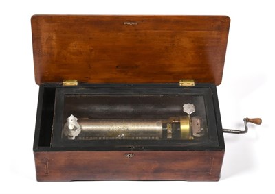 Lot 2081 - An American-Market Musical Box Playing Eight Airs, By Mermod Frères,  Serial No. 83883, circa...