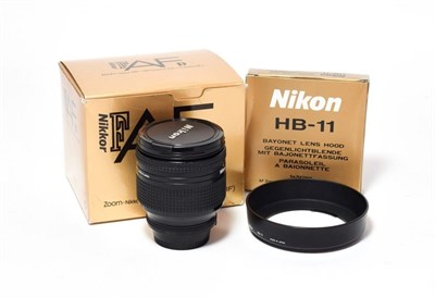 Lot 2135A - Nikon Nikkon AF f3.5-5.6 24-120mm Lens and lens hood (both boxed) (2)