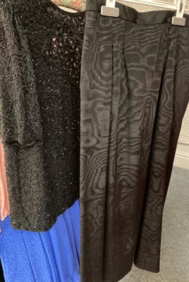 Lot 2204 - Assorted Modern Ladies Costume, including an Armani black jacket, Jaeger dresses, Diane Von...