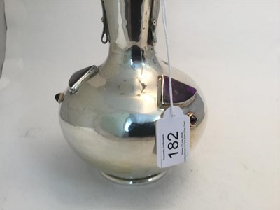 Lot 182 - A Canadian Silver Vase, by Michael Surman, Salt Spring Island, Circa 1995, the lower body...