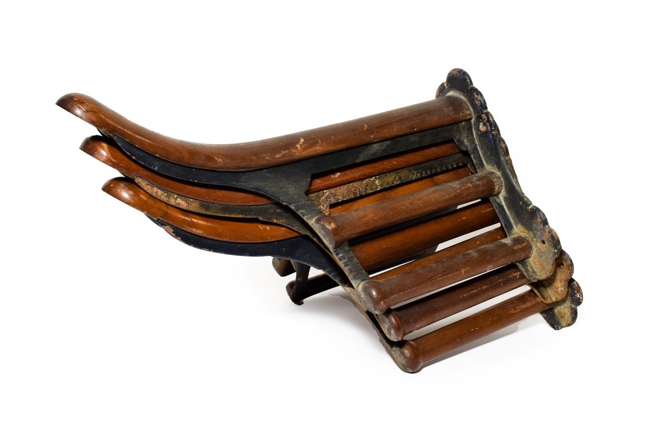 Lot 305 - A Similar Set of Three Musgrave's Patent Saddle Racks, 50cm