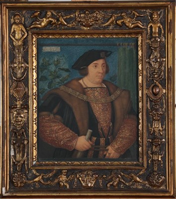 Lot 352 - British School (19th century) Portrait of Christopher Columbus from the portrait by Leonardo da...