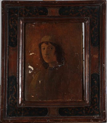 Lot 419 - Manner of Fra Filippo Lippi (1406-1459) Italian  Portrait of a young nobleman, head and...
