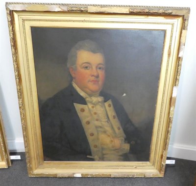 Lot 429 - Circle of Sir William Beechey RA (1753-1839) Portrait of Lieutenant (RN) Anthony Jepson of...