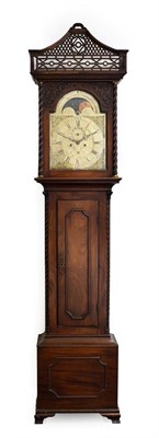 Lot 479 - A Mahogany Eight Day Longcase Clock, signed John Hamilton, Glasgow, late 18th century and...