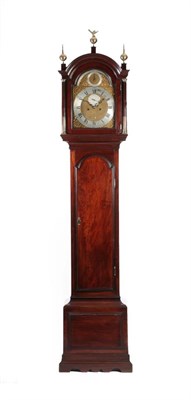 Lot 488 - A George III Mahogany Eight Day Longcase Clock, signed Edmund Prideaux, London, circa 1780,...