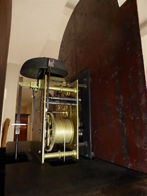 Lot 489 - A Mahogany Eight Day Longcase Clock, signed Jos Lloyd, Wigan, circa 1810, swan neck pediment,...