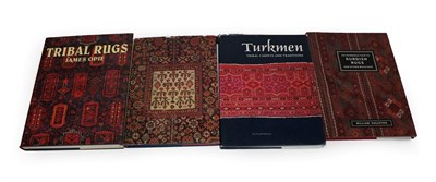 Lot 537 - Tribal Rugs, by James Opie, pub. Laurence King; together with Woven Gardens, David Black...