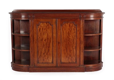 Lot 647 - A Victorian Mahogany Credenza, stamped Howard & Sons, Berners Street, 3rd quarter 19th century, the