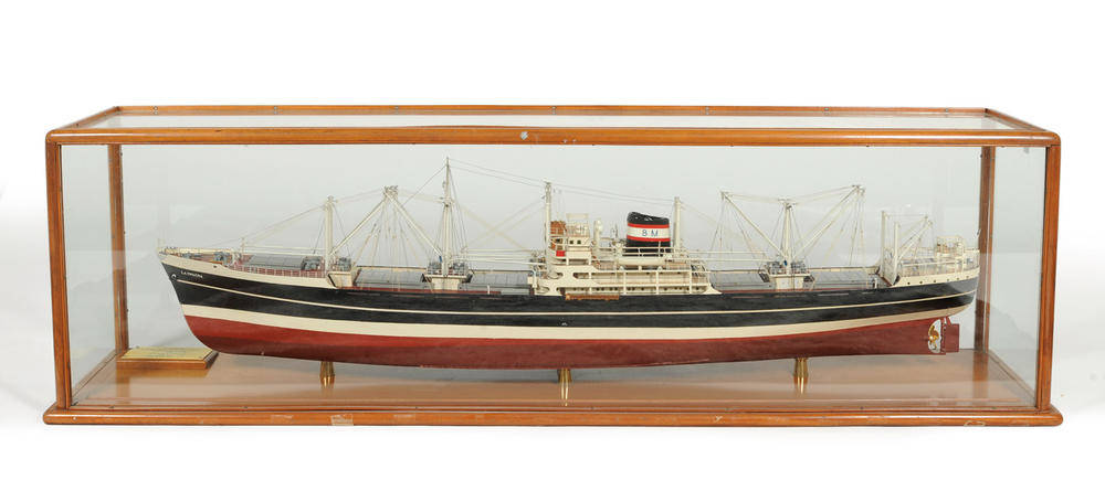 Lot 988 A Ship Builder s Scale Model Of M V La lot-988-a-ship-builder-s-scale-model-of-m-v-la