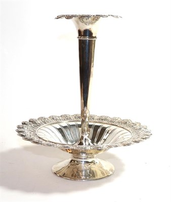 Lot 301 - An Edward VII silver centrepiece bowl, by Edward Barnard and Sons, London, 1903, the bowl...