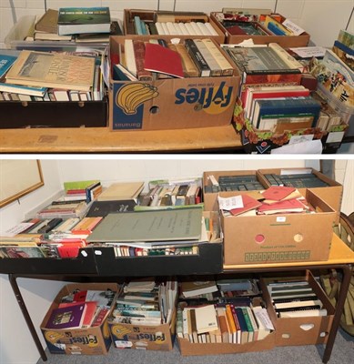 Lot 367 - Twenty boxes of books, including: Art, furniture reference, photographic reference, historical...