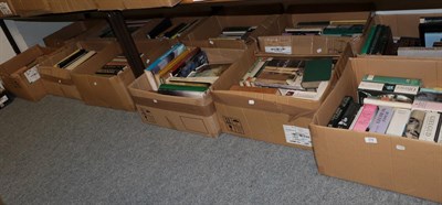 Lot 376 - Twelve boxes of books, including: sculpture, architectural, art, historical and other reference...