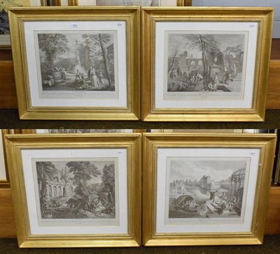 Lot 1070 - After Jean-Antoine Watteau (1684-1721) French, a group of four prints ''L'Ete'' ''Le...