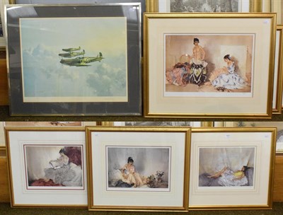Lot 1071 - After Sir William Russell Flint RA (1880-1969) A small collection of four limited edition prints to