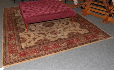 Lot 1138 - Machine-made carpet of Ziegler design, 288cm by 226cm