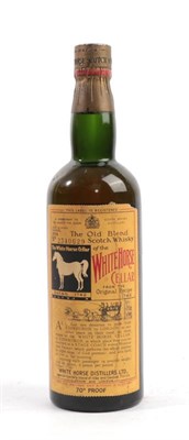 Lot 2170 - The Old Blend Scotch Whisky Of The White Horse Cellar, bottled in 1958, no. 2340629, by White Horse