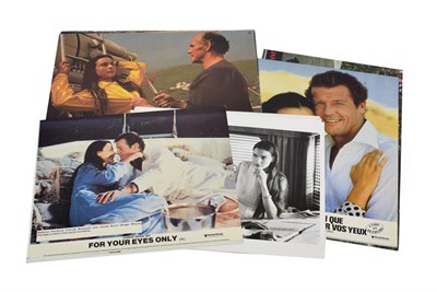 Lot 3017 - James Bond 007 For Your Eyes Only Seven German Colour Lobby Cards 'In Todlicher Mission' with...