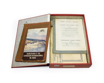 Lot 3102 - Shipping Catalogues And Booklets The Great Ship Seeandbee - The Cleveland & Buffalo Transit...