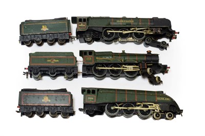 Lot 3171 - Hornby Dublo 3 Rail Locomotives Duchess of Montrose and Bristol Castle; together with 2 rail Silver
