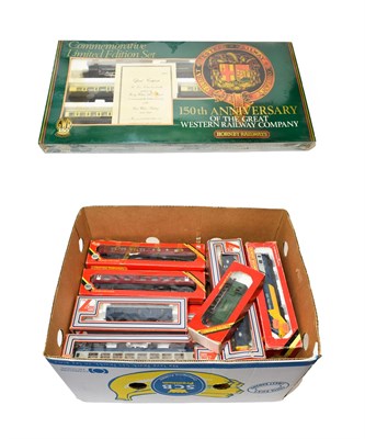 Lot 3194 - Various OO Gauge including Hornby Railways GWR 150th Anniversary Set with certificate (E box G)...