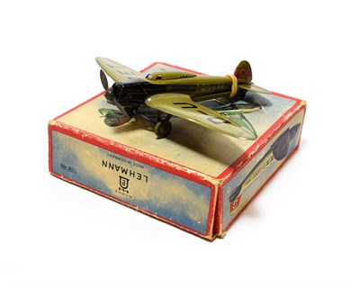 Lot 3206 - Lehmann 819 Heinkel He70 with instructions, leaflet and string (G box F-G)