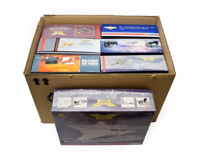 Lot 3240 - Corgi Aviation Archive 1:72 Scale Jet Group AA36401 Eurofighter Typhoon, AA35402 SEPECAT...