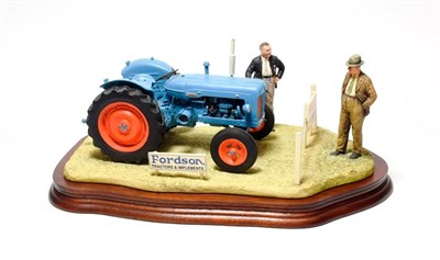 Lot 7 - Border Fine Arts 'A Major Decision' (Fordson Major E1ADDN Tractor), model No. JH92 by Ray...