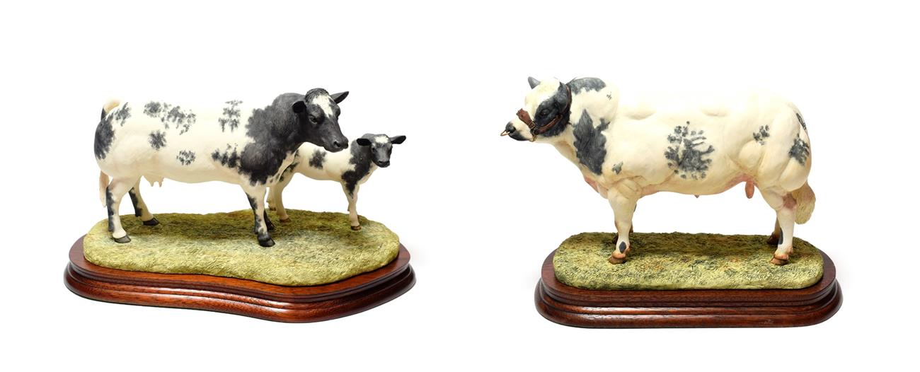 Lot 20 - Border Fine Arts 'Belgian Blue Bull' (Style One), model No. B0406, limited edition 950/1250 and...