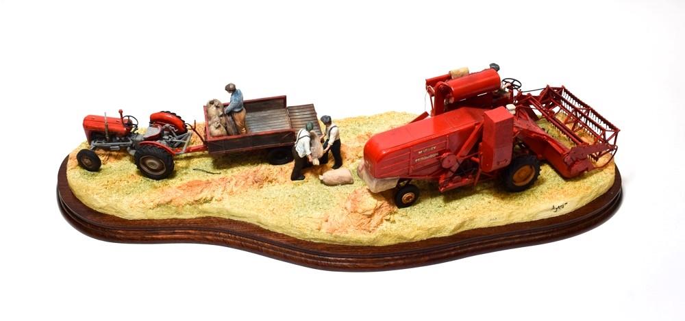 Lot 28 - Border Fine Arts 'Bringing in the Harvest', model No. B0735 by Ray Ayres,limited edition...