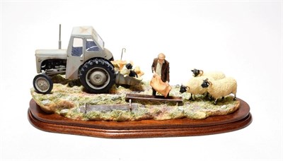 Lot 59 - Border Fine Arts 'Frosty Morning' (Fergie TE20), model No. B0343 by Ray Ayres, limited edition...