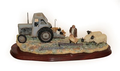 Lot 61 - Border Fine Arts 'Frosty Morning' (Fergie TE20), model No. B0343 by Ray Ayres, limited edition...