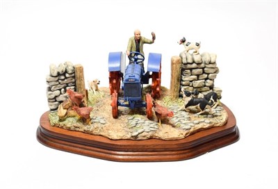 Lot 99 - Border Fine Arts 'New Technology Arrives Today' (Fordson Tractor), model No. JH46 by Ray Ayres,...