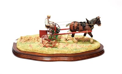 Lot 115 - Border Fine Arts 'Rowing Up' (Gold Edition), model No. B0598A by Ray Ayres, limited edition...