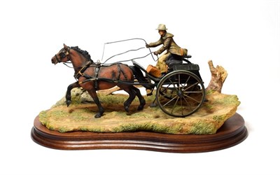 Lot 143 - Border Fine Arts 'The Country Doctor' (Man and Gig), model No. JH63 by Ray Ayres, limited...