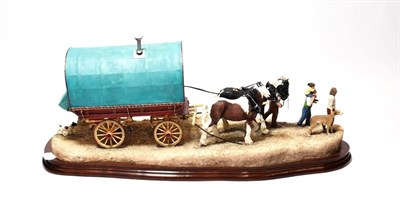 Lot 154 - Border Fine Arts 'Travelling Home from Appleby Fair', model No. B0775 by Ray Ayres, limited edition